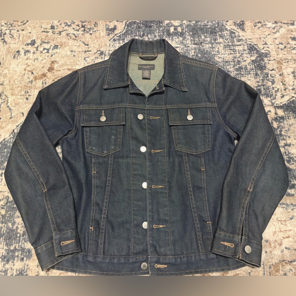 Dark Denim Jacket - XS BANANA REPUBLIC
